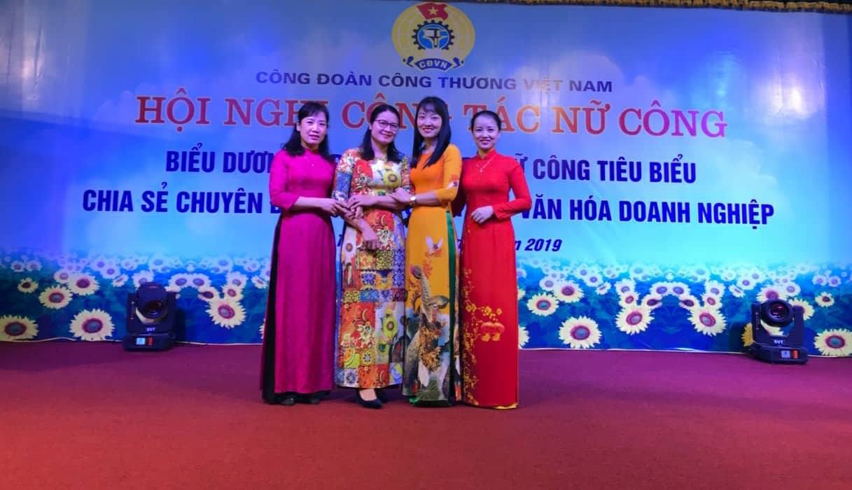 Tập thể, cá nhân trường ĐH Công nghiệp Quảng Ninh được biểu dương, khen thưởng tại Hội nghị công tác nữ công Công đoàn Công thương năm 2019