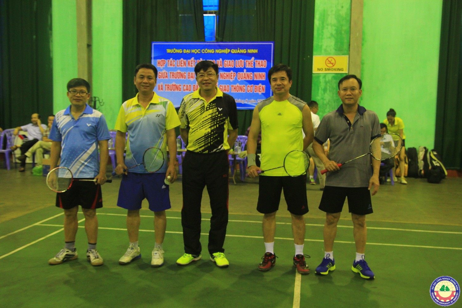 Hợp tác liên kết đào tạo và giao lưu thể thao giũa trường Đại học công nghiệp Quảng Ninh và trường cao đẳng Giao thông Cơ điện