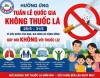 Trường Đại học Công nghiệp Quảng Ninh hưởng ứng “Ngày Thế giới không thuốc lá 31/5; Tuần lễ Quốc gia không thuốc lá 25-31/5/2026”