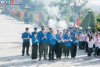 Tuổi trẻ trường ĐHCN Quảng Ninh thành kính dâng hương, tri ân các Anh hùng Liệt sỹ