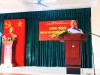 TS. Hoàng Hùng Thắng - Bí thư Đảng ủy, Hiệu trưởng phát biểu khai mạc