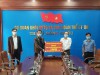 Trường Đại học Công nghiệp Quảng Ninh ủng hộ Thị xã Đông Triều phòng chống dịch Covid - 19