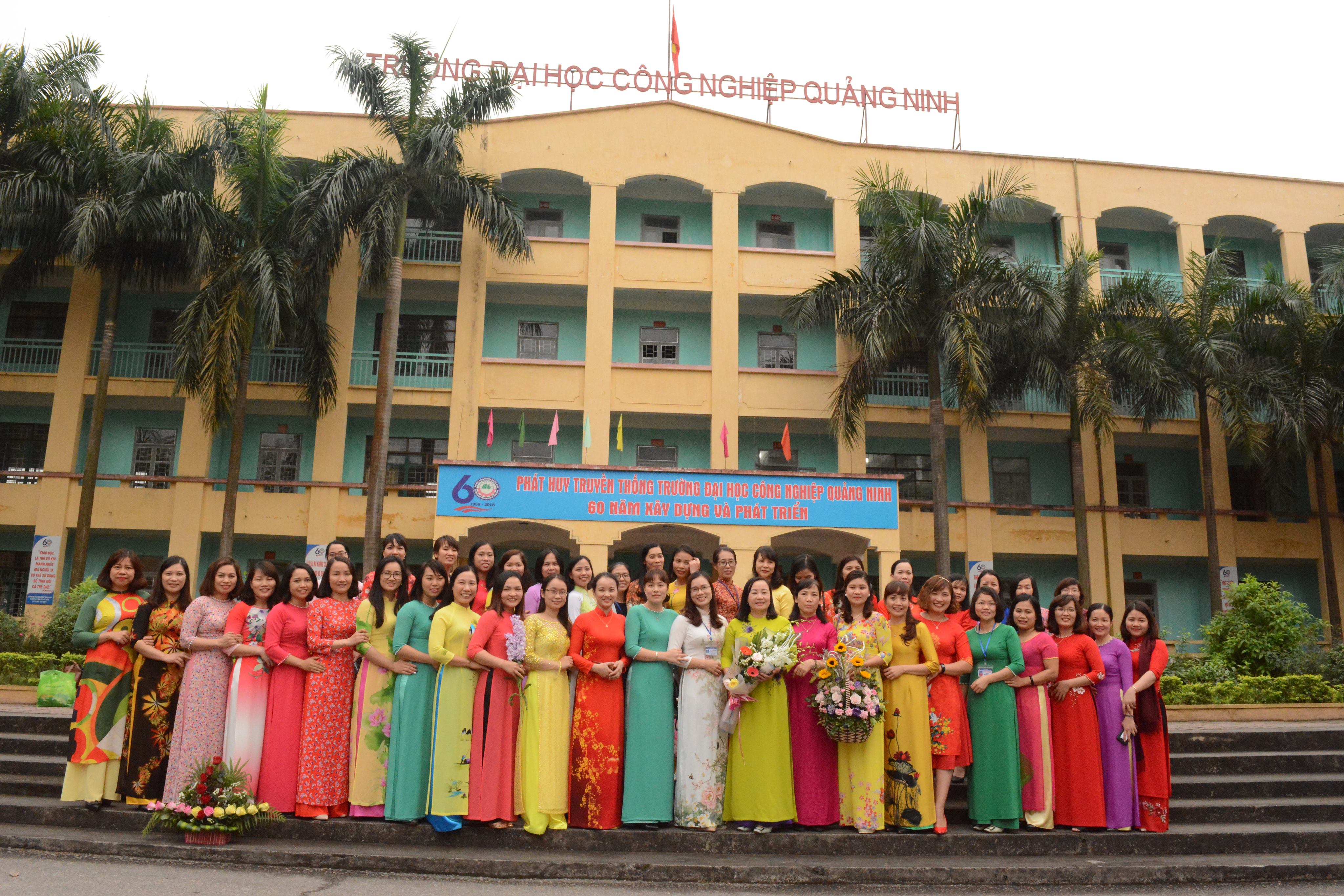 Trường Đại học Công nghiệp Quảng Ninh  kỷ niệm ngày Quốc tế Phụ nữ 8-3