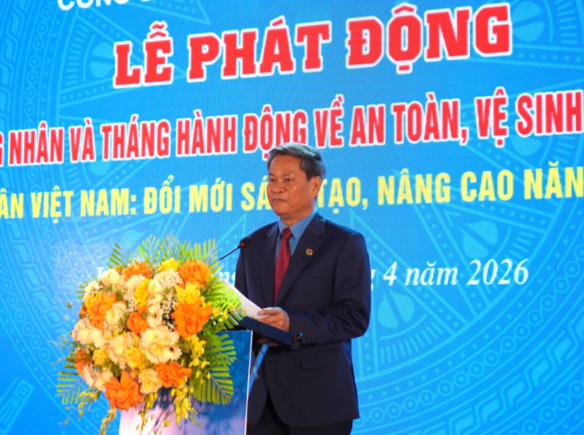 Công đoàn Công Thương Việt Nam phát động Tháng Công nhân 2026