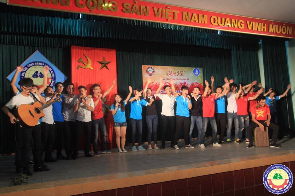 Đêm hội tuyển thanh viên các câu lạc bộ trường Đại học Công nghiệp Quảng Ninh