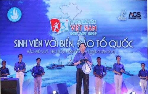Sinh viên trường Đại học Công nghiệp Quảng Ninh tham gia chương trình “Sinh viên với biển đảo tổ quốc  2017”