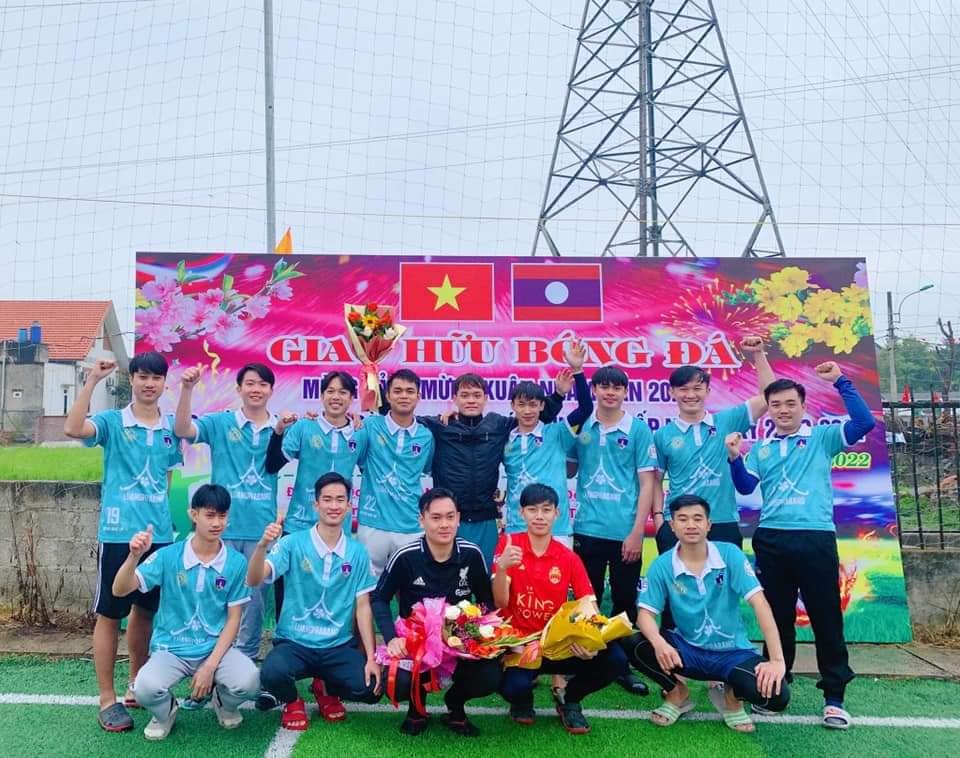 Giao hữu bóng đá mừng Đảng, mừng Xuân Nhâm Dần 2022, chào mừng Đại hội Đoàn TNCS Hồ Chí Minh các cấp nhiệm kỳ 2022-2027