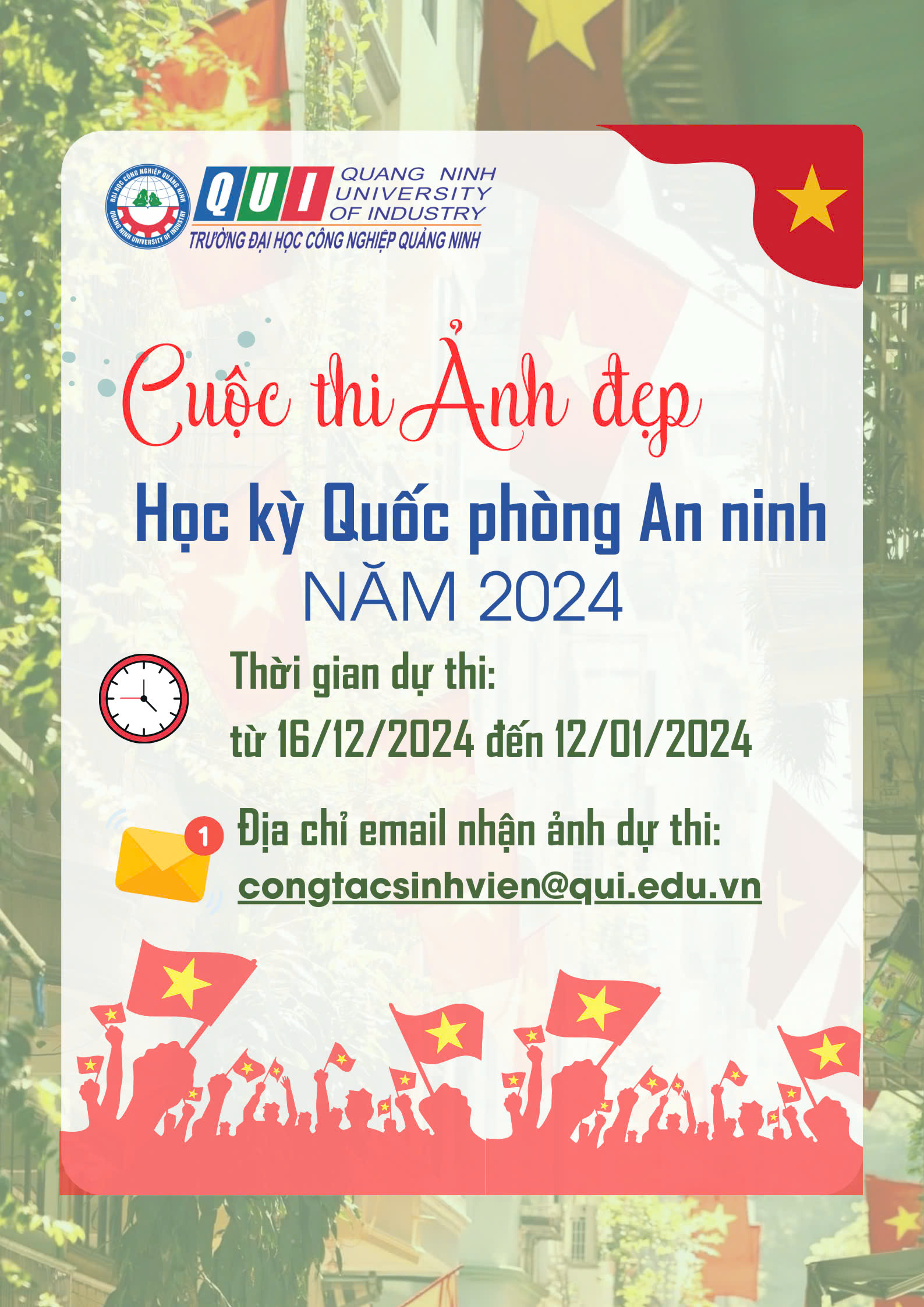 Cuộc thi Ảnh đẹp Học kì Quốc phòng & An ninh