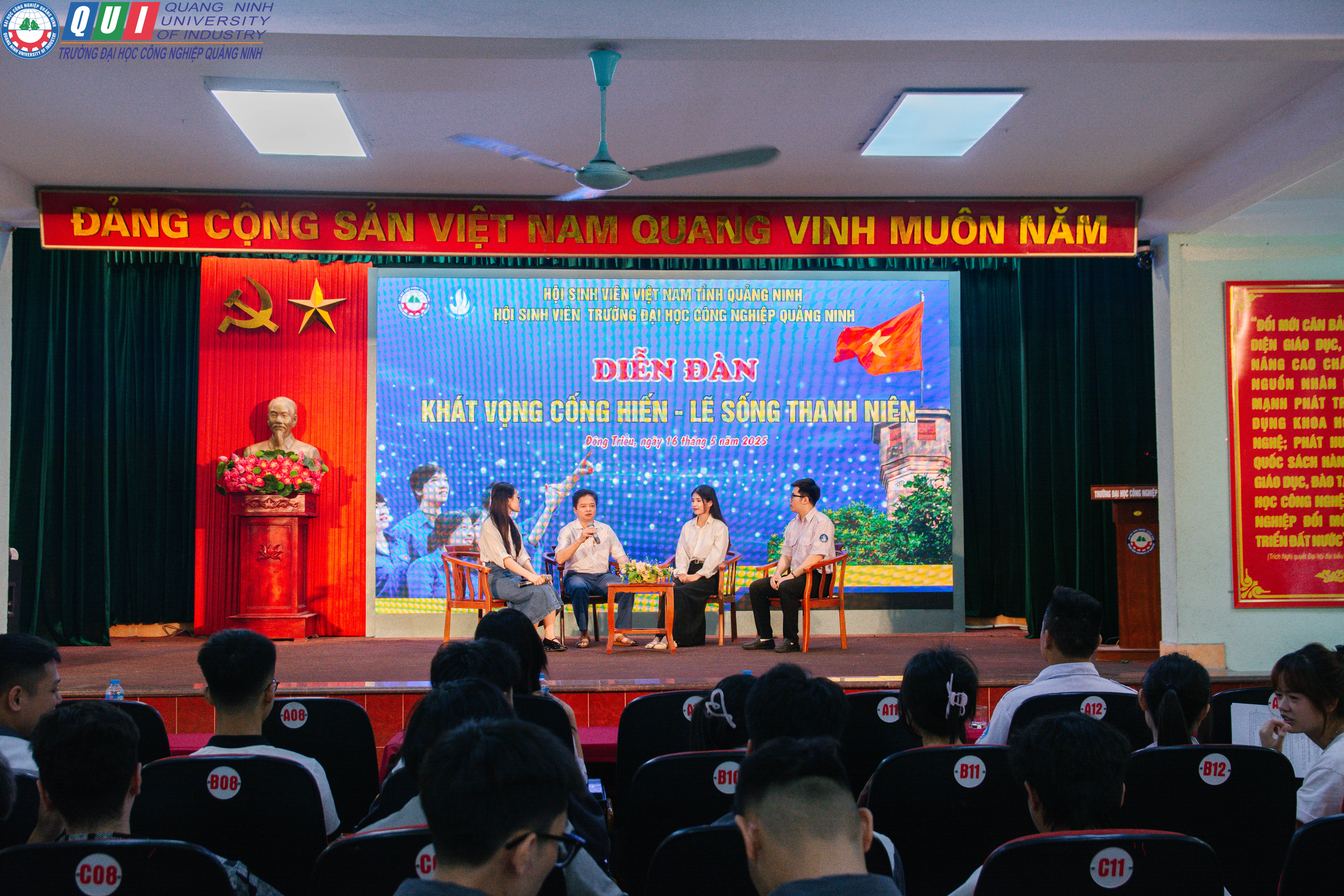 Diễn đàn “Khát vọng cống hiến - Lẽ sống Thanh niên” nuôi dưỡng tinh thần trách nhiệm và khát vọng phụng sự trong sinh viên