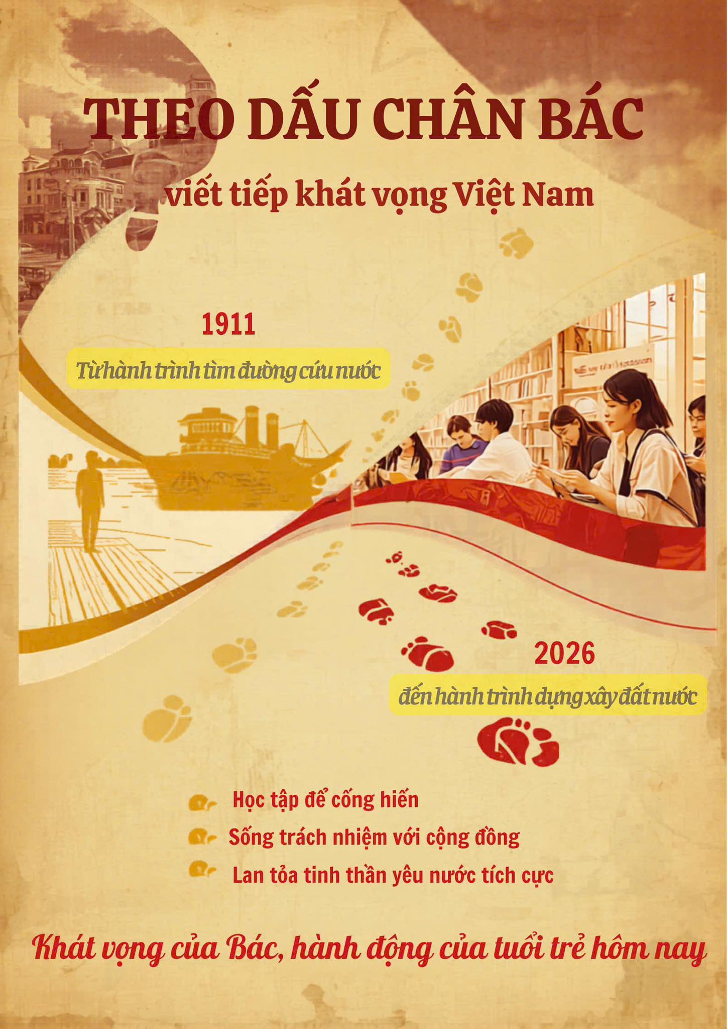 Sinh viên trường đại học Công nghiệp Quảng Ninh viết tiếp hành trình khát vọng cống hiến theo chân Bác