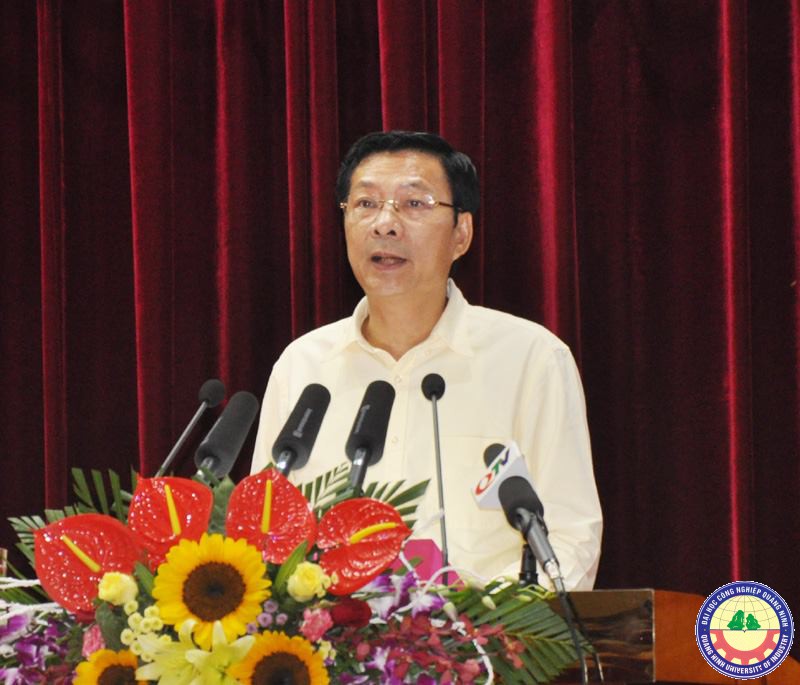 Trường Đại học Công nghiệp Quảng Ninh tham dự  Hội nghị học tập, quán triệt, triển khai Nghị quyết XII của Đảng