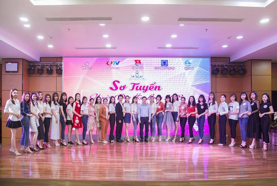 Nữ sinh trường Đại học Công nghiệp Quảng Ninh lọt vào vòng Sơ khảo cuộc thi Người đẹp Hạ Long năm 2018