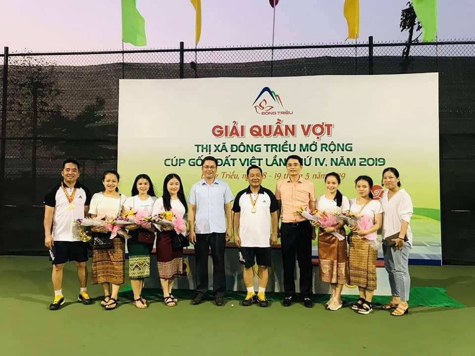 Trường ĐH Công nghiệp Quảng Ninh tham gia Giải Quần vợt thị xã Đông Triều mở rộng - Cúp Gốm Đất Việt  lần thứ IV năm 2019