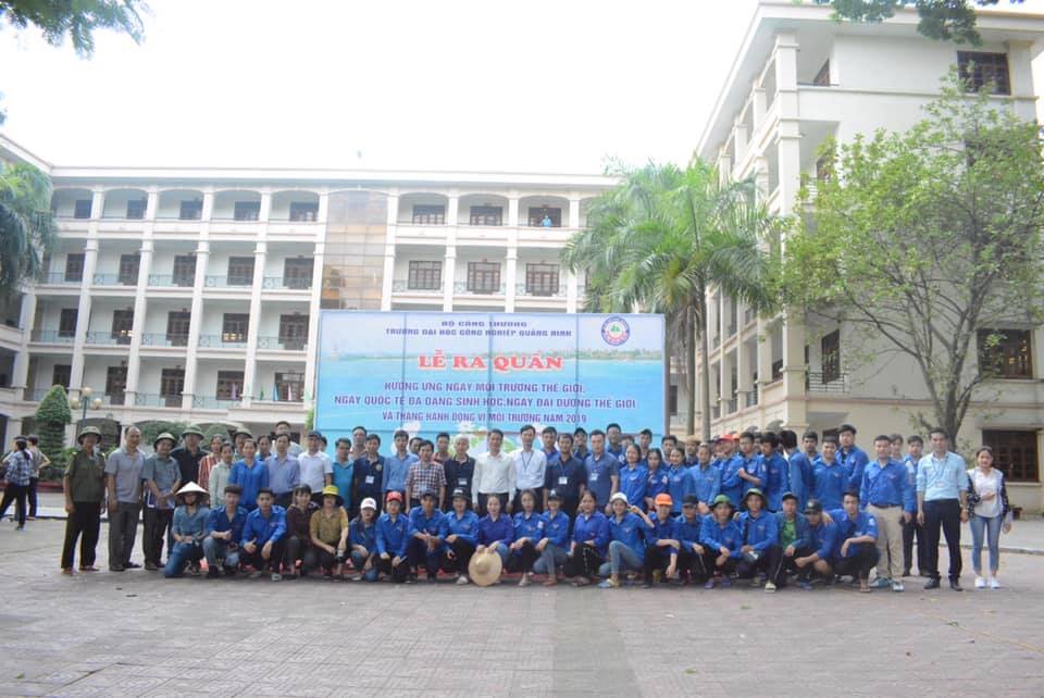Trường ĐH Công nghiệp Quảng Ninh tổ chức nhiều hoạt động hưởng ứng Tháng hành động vì môi trường năm 2019