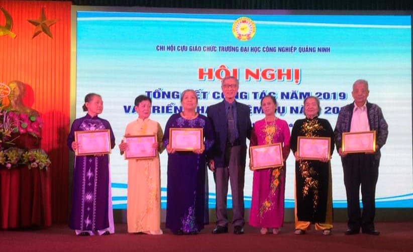 Hội Cựu giáo chức trường ĐH Công nghiệp Quảng Ninh tổ chức Hội nghị tổng kết năm 2019, triển khai nhiệm vụ năm 2020
