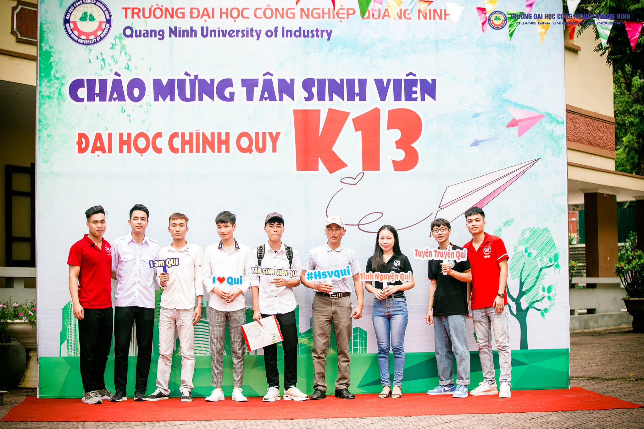 Trường Đại học Công nghiệp Quảng Ninh đón tiếp tân sinh viên năm 2020