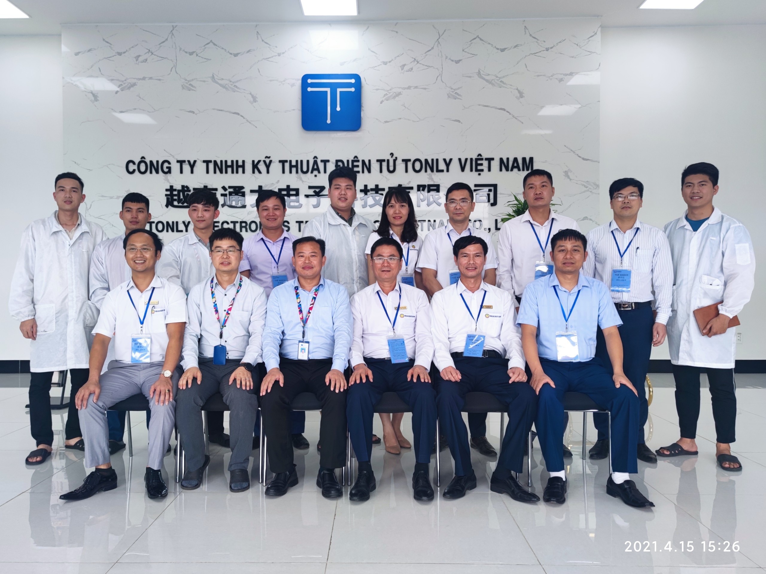 Trường Đại học Công nghiệp Quảng Ninh thăm và làm việc với Công ty TNHH Điện tử TONLY Việt Nam