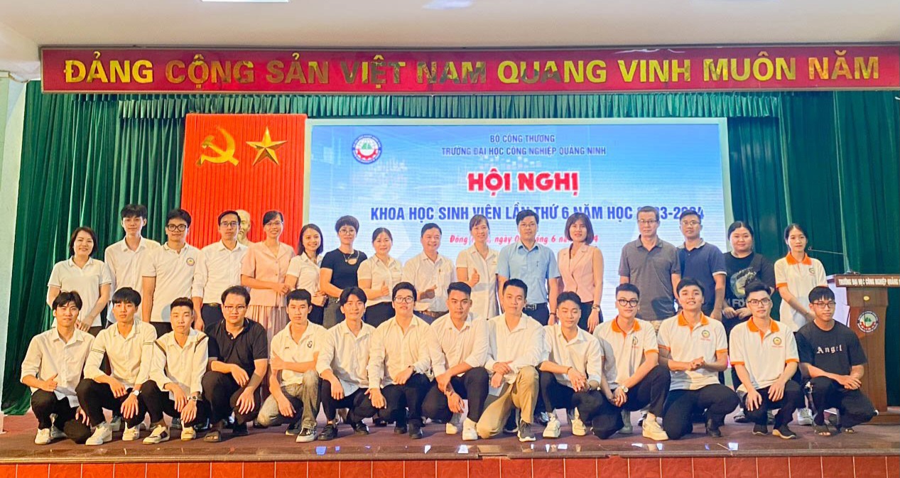 Hội nghị Khoa học Sinh viên lần thứ VI Trường Đại học Công nghiệp Quảng Ninh: Gia tăng số lượng, đa dạng thể loại và tính ứng dụng thực tiễn cao