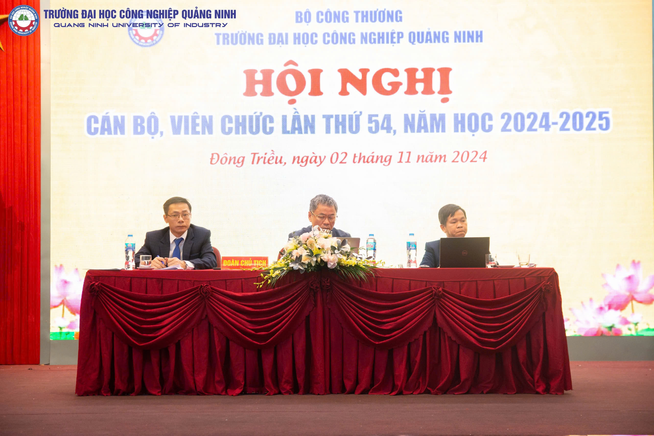 Trường Đại học Công nghiệp Quảng Ninh tổ chức Hội nghị CBCCVC lần thứ 54, năm học 2024-2025