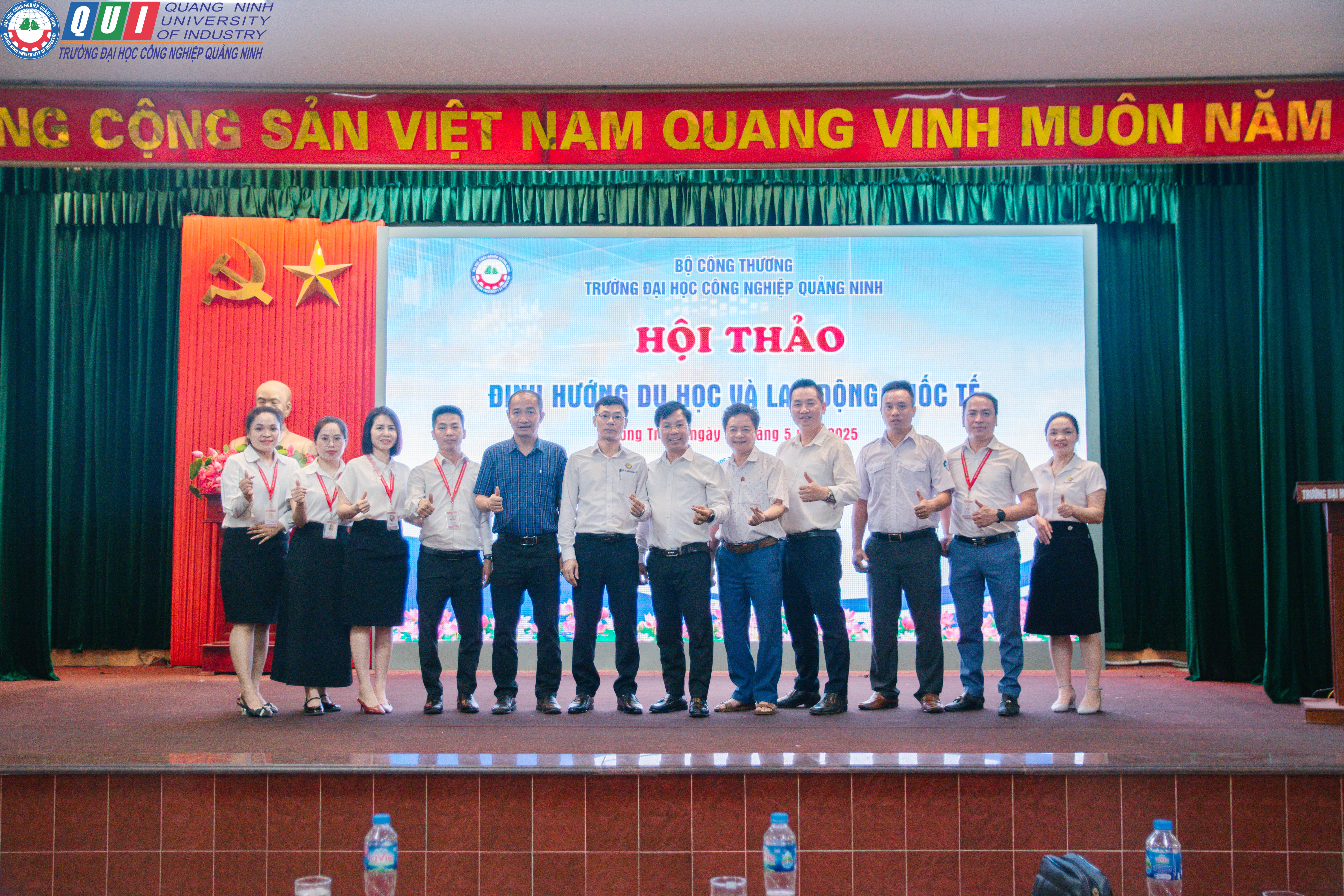 Hội thảo Du học Quốc tế tại Trường Đại học Công nghiệp Quảng Ninh “Định hướng nghề nghiệp – Cơ hội du học và làm việc tại nước ngoài”