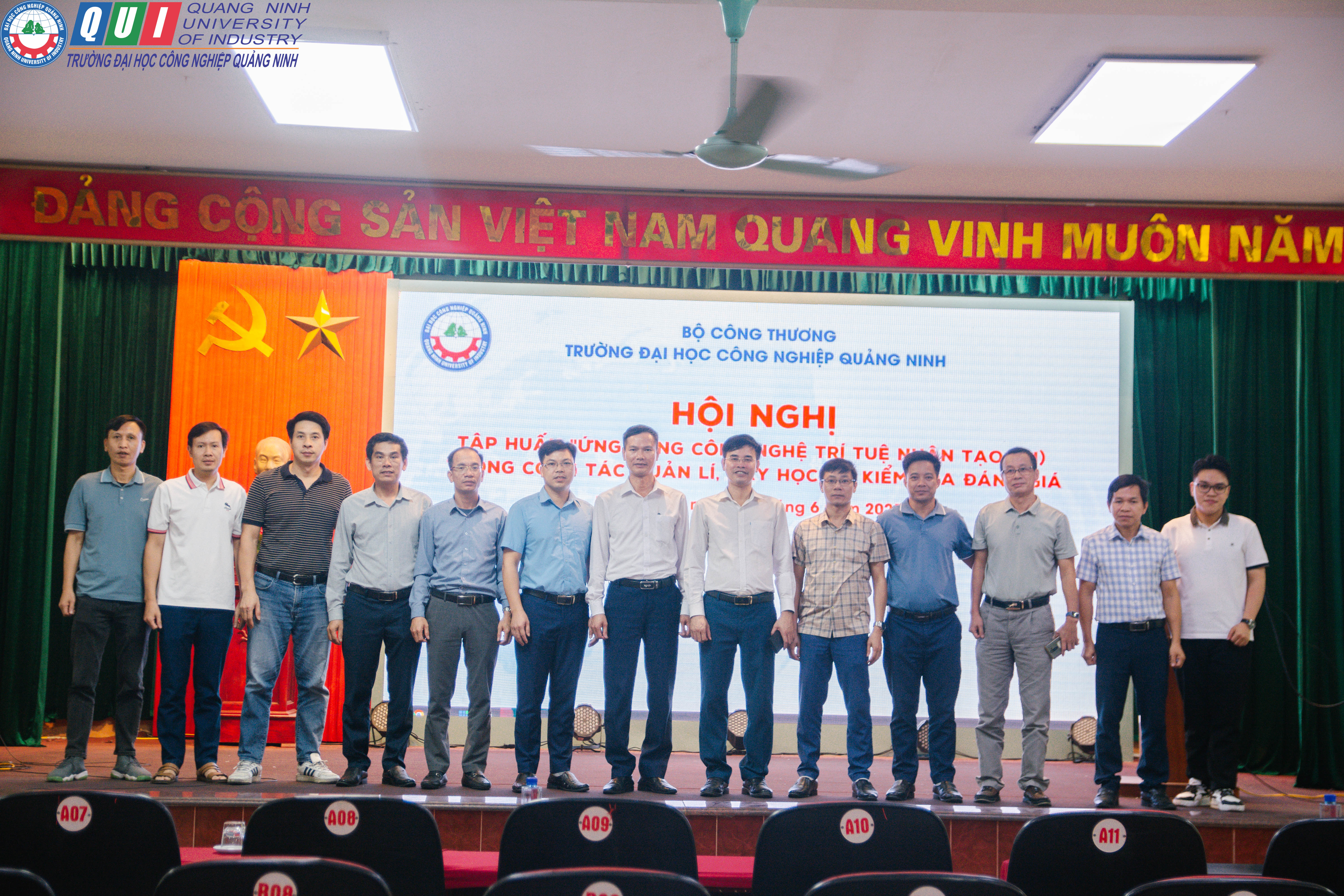 Trường Đại học Công nghiệp Quảng Ninh tổ chức Hội nghị tập huấn ứng dụng công nghệ trí tuệ nhân tạo (AI)