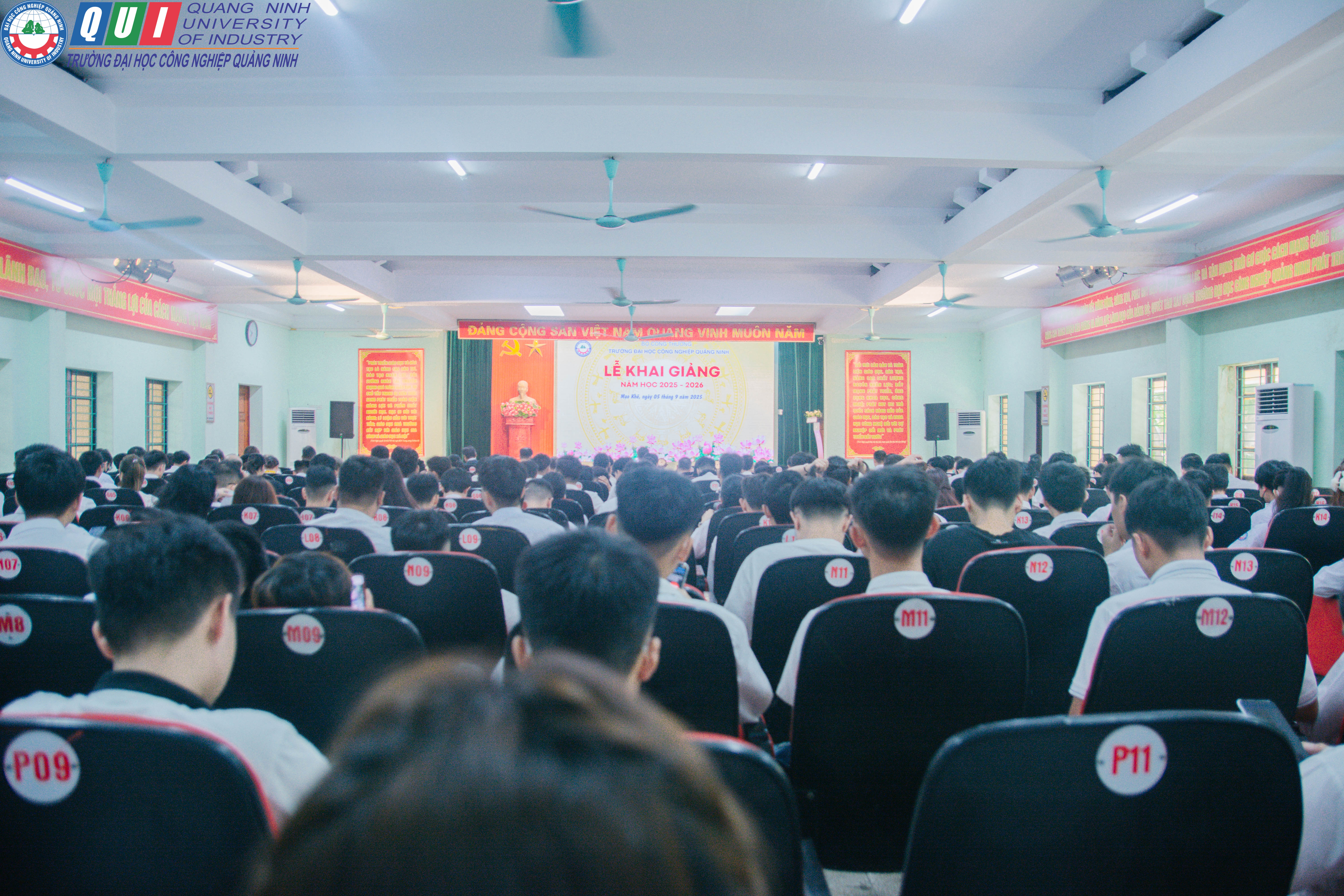 Trường Đại học Công nghiệp quảng Ninh Tổ chức Lễ khai giảng năm học 2025-2026