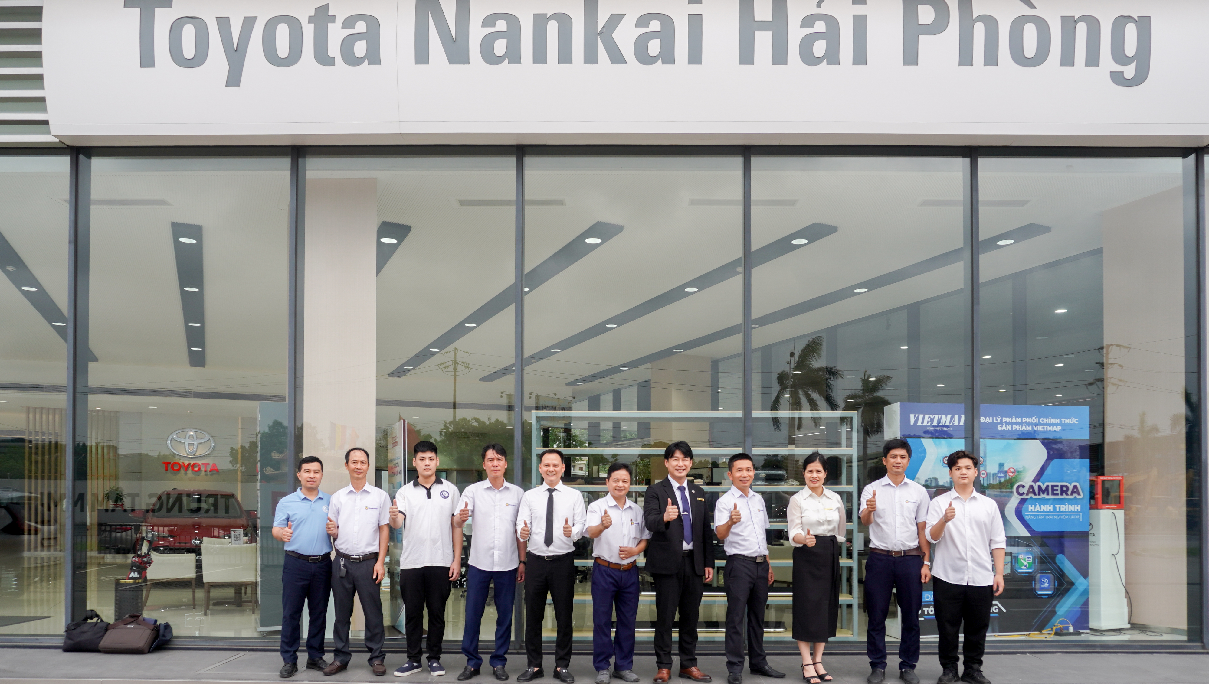 Trường Đại học Công nghiệp Quảng Ninh tham gia Chường trình chia sẻ kỹ năng Đồng Sơn tại Công ty TNHH Toyota Nankai Hải Phòng