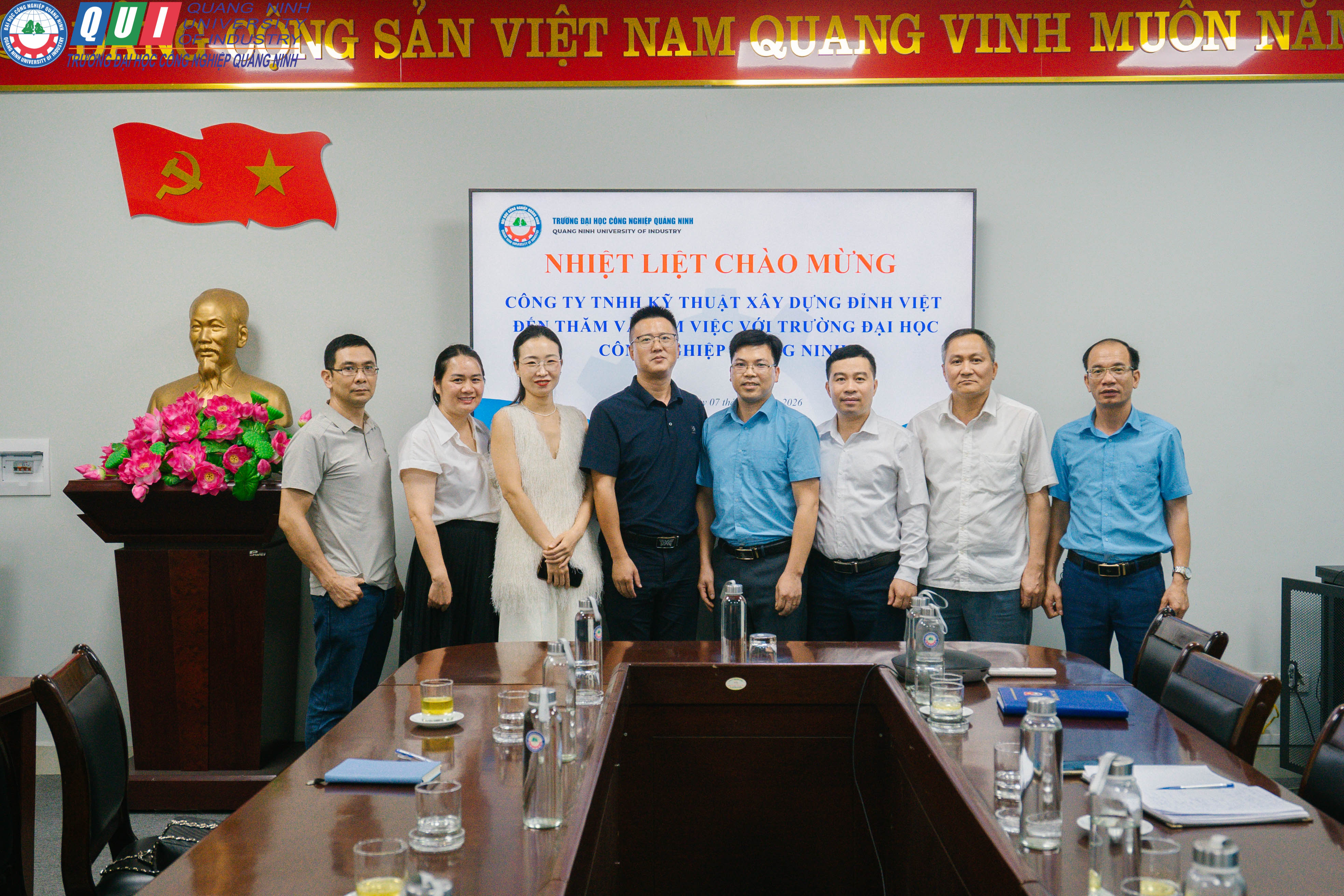 Đẩy mạnh hợp tác Doanh nghiệp, mở rộng cơ hôi tuyển dụng sinh viên tại Trường Đại học Công nghiệp Quảng Ninh