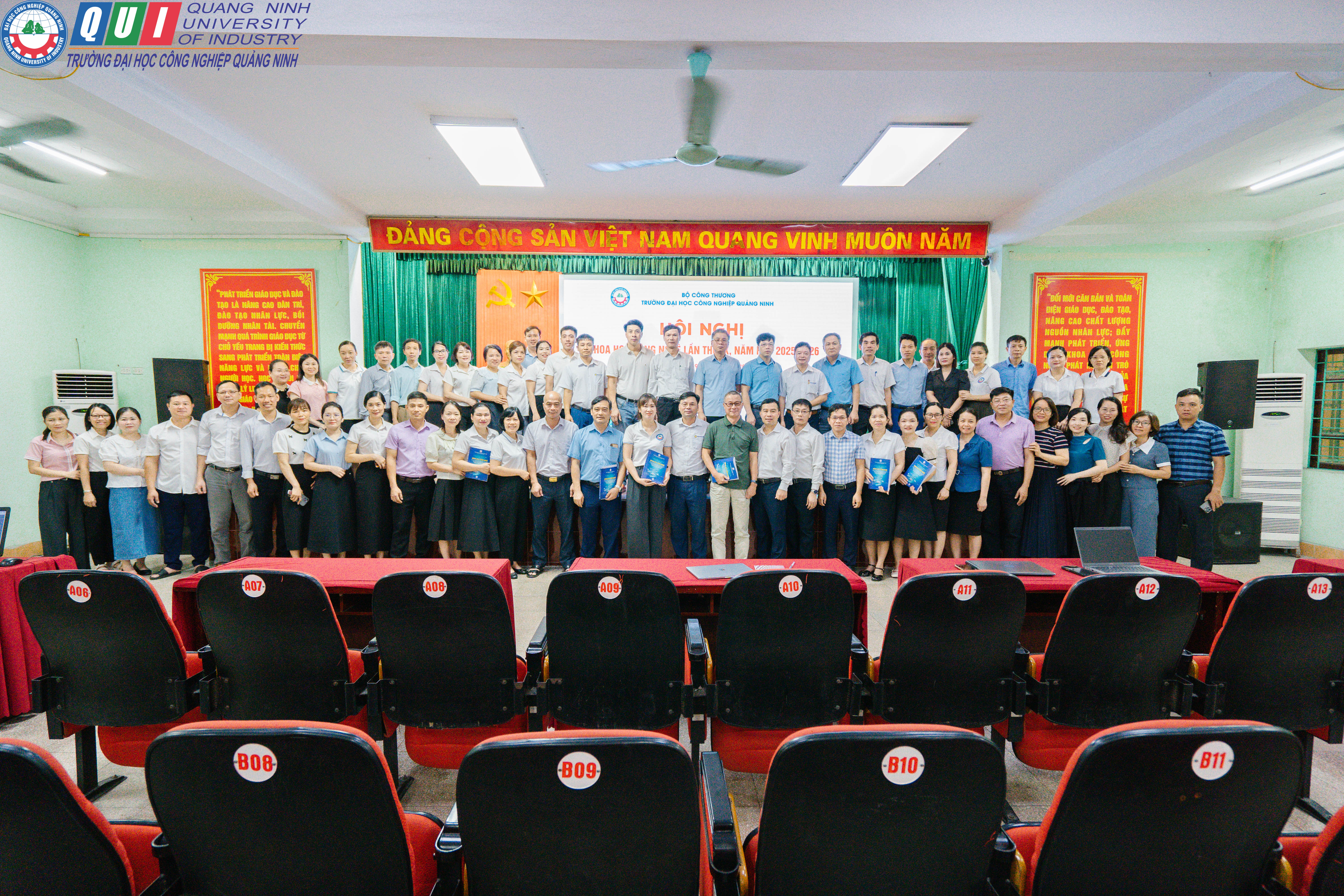 Trường Đại học Công nghiệp Quảng Ninh tổ chức Hội nghị Khoa học lần thứ IX năm học 2025-2026