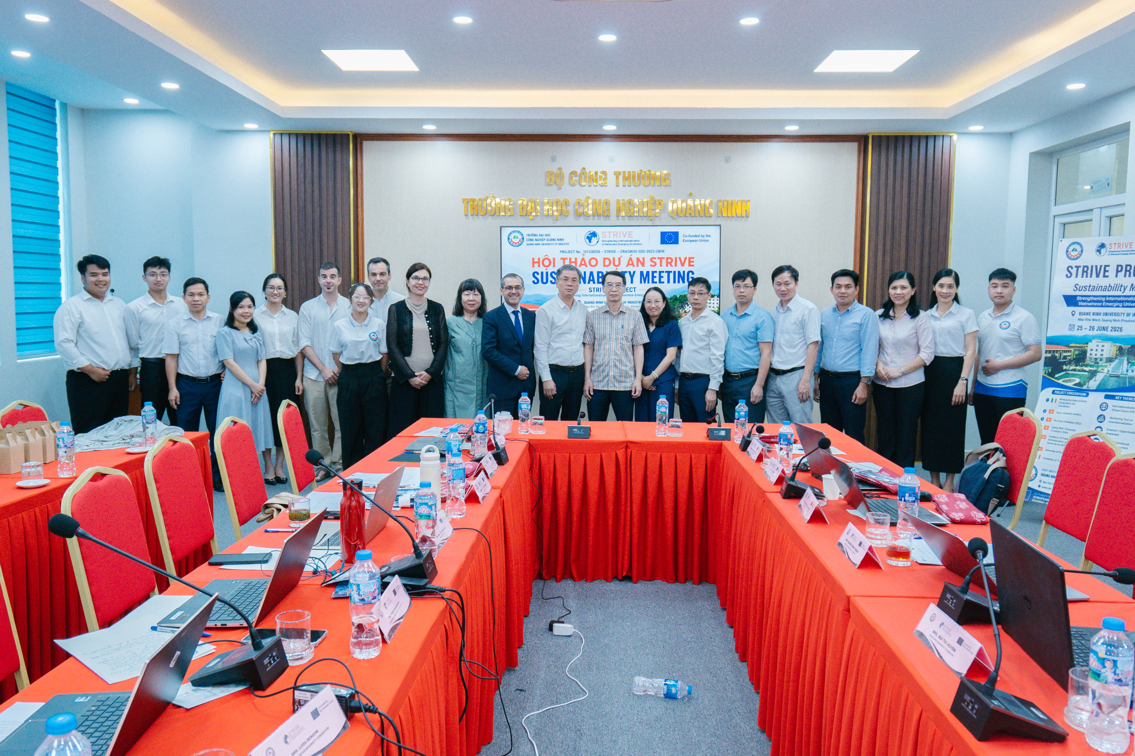 Hội thảo Dự án STRIVE 2026: Cơ hội tăng cường hợp tác và quốc tế hóa tại Trường Đại học Công nghiệp Quảng Ninh