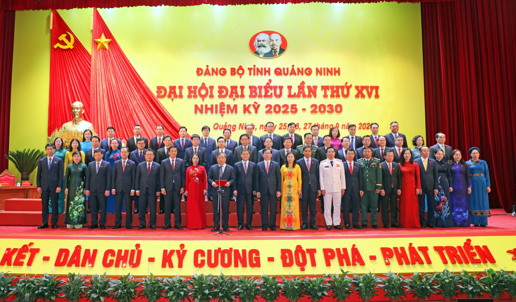 Đại hội đại biểu Đảng bộ tỉnh lần thứ XVI nhiệm kỳ 2025-2030  thành công tốt đẹp