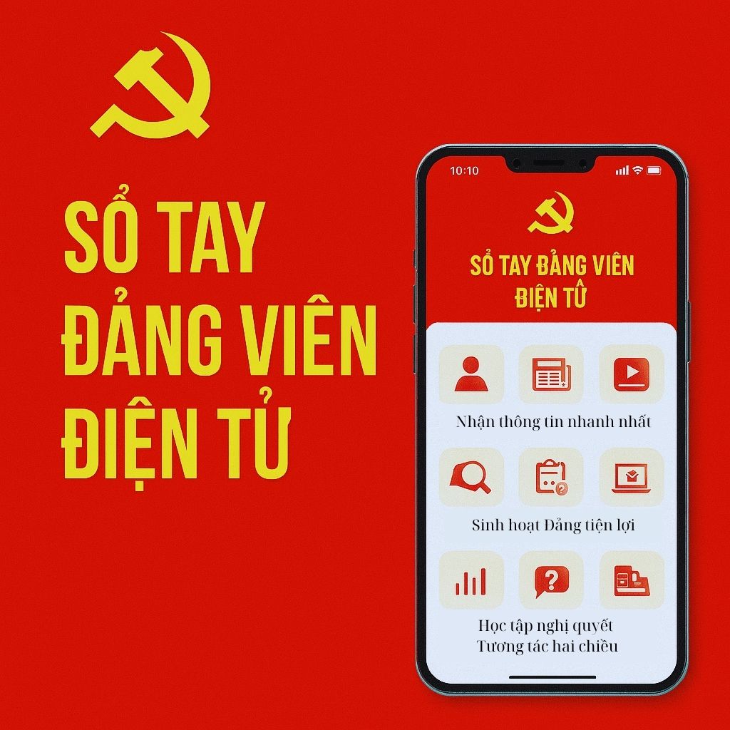Đảng bộ Trường Đại học Công nghiệp Quảng Ninh tham dự Hội nghị tập huấn trực tuyến toàn quốc về ứng dụng Sổ tay đảng viên điện tử