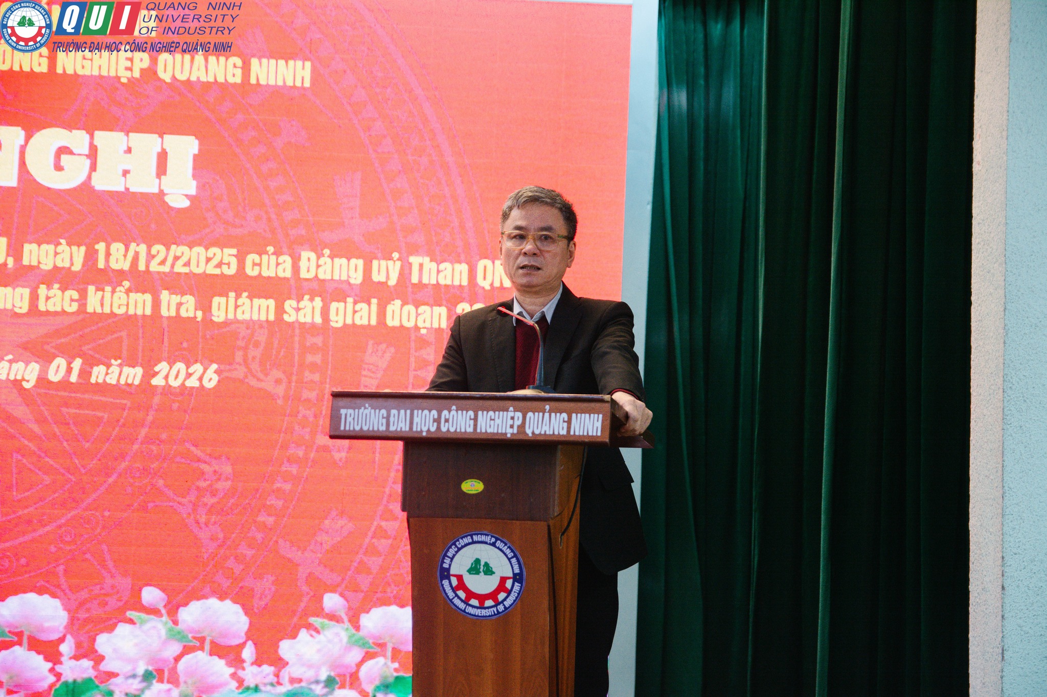 Đảng ủy Trường Đại học Công nghiệp Quảng Ninh tổ chức  Hội nghị quán triệt Nghị quyết 02-NQ/ĐU, ngày 18/12/2025  của Đảng ủy Than Quảng Ninh