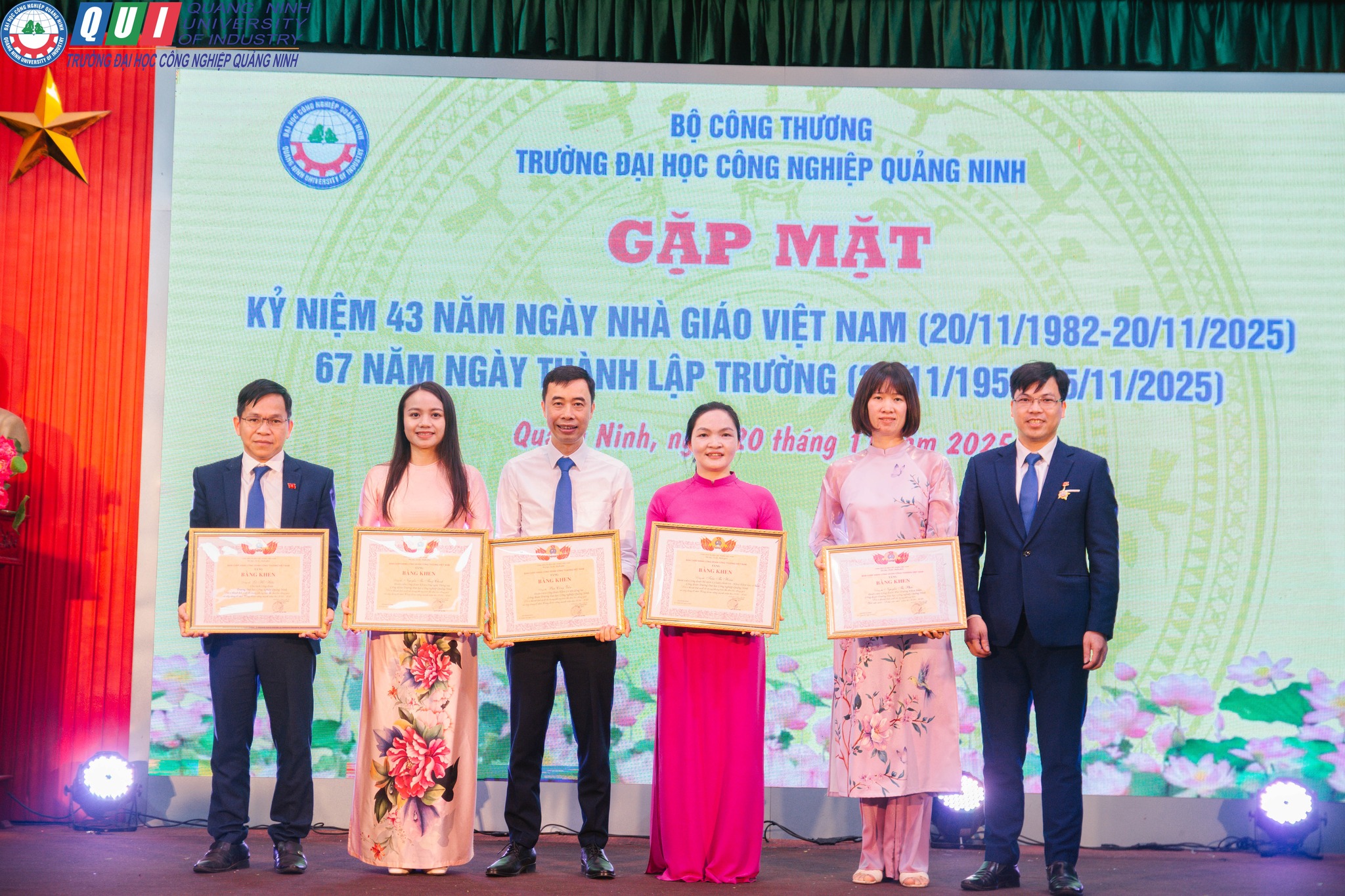 Gương sáng tiêu biểu trong phong trào thi đua  “Giỏi việc nước, đảm việc nhà” tại Trường Đại học Công nghiệp Quảng Ninh