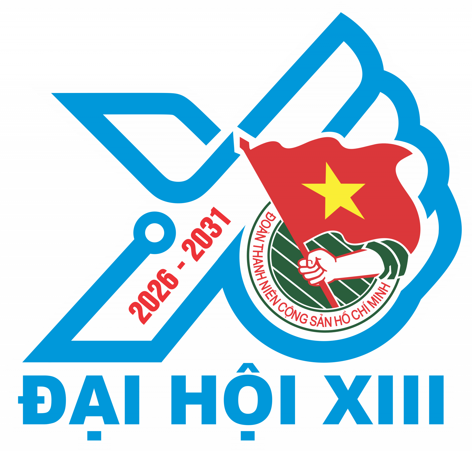 Logo của tác gỉả Lý Anh Tuấn được chọn là biểu trưng của Đại hội đại biểu toàn quốc Đoàn TNCS Hồ Chí Minh lần thứ XIII, nhiệm kỳ 2026-2031.