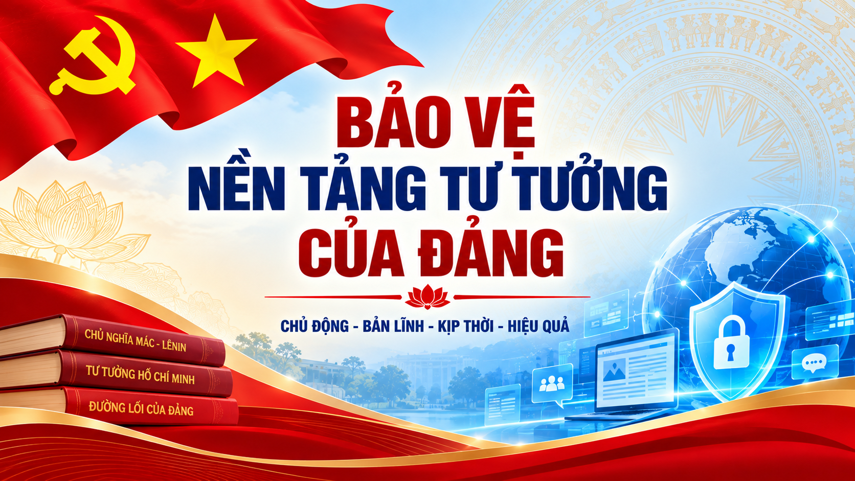 Đảng ủy Trường Đại học Công nghiệp Quảng Ninh kiện toàn  Tổ Cộng tác viên bảo vệ nền tảng tư tưởng của Đảng